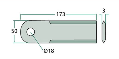 [Z35221B] COUTEAU 3MM 