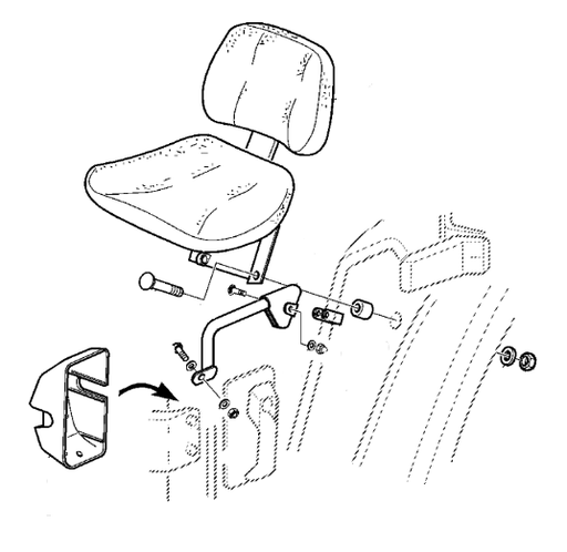 [AL173569A] KIT SIÈGE PASSAGER